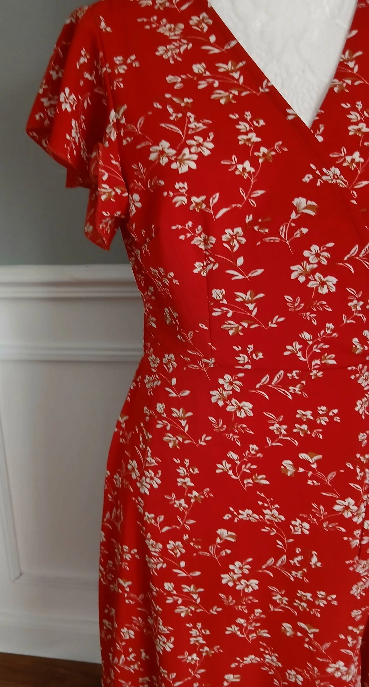 Vestido decote em V – photo 4